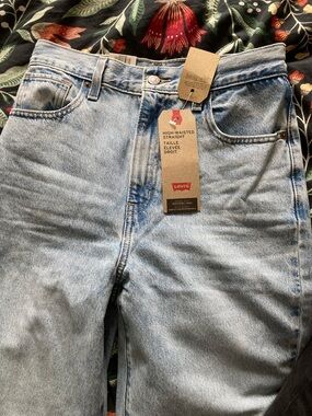 Levi's  High-waisted Straight Jeans light Blue 27x30 NWT